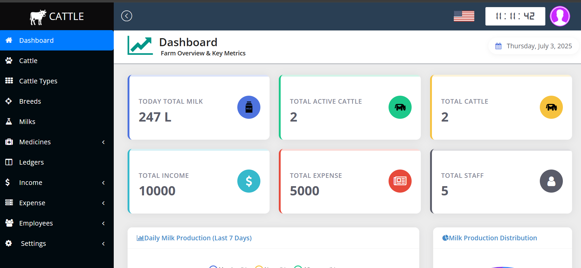 Cattle Management System